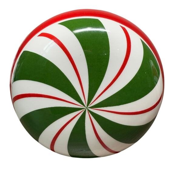 Pier 1 Imports Candy Cane Salt & Pepper Shakers Stoneware - Picture 5 of 10